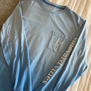 Vineyard Vines ombré long sleeve tee